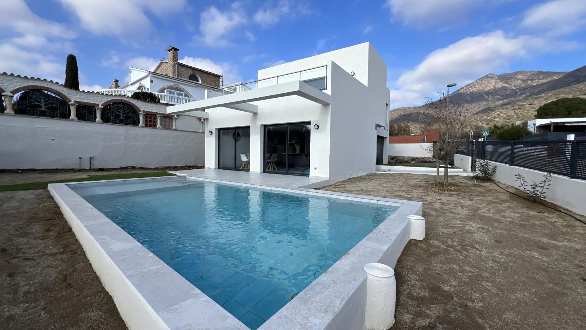 Casa Moderna Roses Con Piscina Y Jardin Mas Bosca, Av-67 Palau Saverdera Exterior foto